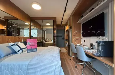 Flat disponível para locação ao lado do Hospital das Clinicas contendo 30m² e 1 dormitório.