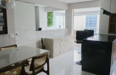 Horizonte JK, flat disponível para locação com 57m², 01 dormitório e 1 vaga de garagem.