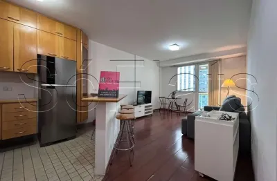 Apto para locação no centro comercial de Alphaville próximo ao Shopping Alpha e Al. Rio Negro.