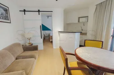 Higienópolis Classic, apto disponível para locação contendo 39m², 01 dormitório e 01 vaga.