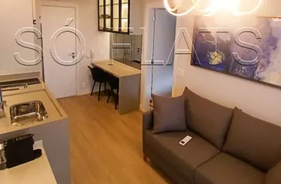 Apartamento 38m² suíte com varanda no Campo Belo perto do metrô