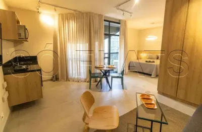 Flat address 43m² 1 dormitório 1 vaga para locação no itaim bibi.