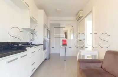 Flat Affinity Vila Olímpia com uma boa localização ao lado da Avenida Faria Lima