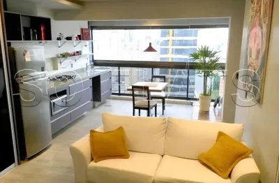 Na vila olímpia, flat com 02 dorms, excelente localização