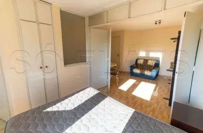 Flat disponível para locação em moema próx da av ibirapuera, metrô eucaliptos e av dos bandeirantes.