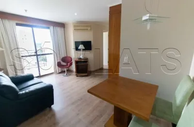 Flat na vila olimpia totalmente mobiliado e com 1x dorm localizado ao lado da av bandeirantes.