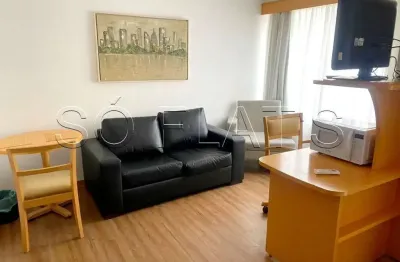 Flat tipo studio mobiliado com serviços, sem burocracia no coração do jardim paulista. consulte-nos.