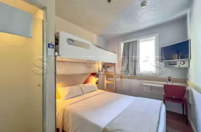 Flat ibis budget paulista disponível para venda com 12m²