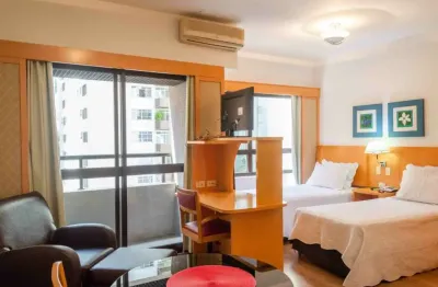 Flat tipo studio mobiliado com serviços, sem burocracia no coração do jardim paulista. consulte-nos.