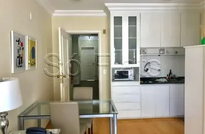 Flat disponível para locação próximo a marginal pinheiros, faria lima, estação cidade jardim da cptm