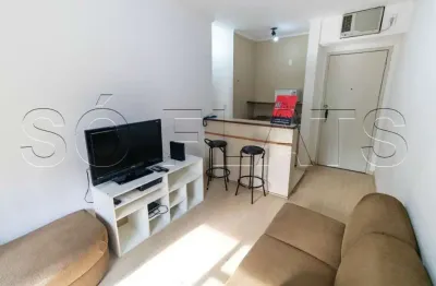 Moema top life - ótima oportunidade de locação em moema com 1x dormitório e mobiliado