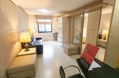 Flat com 02 dormitórios em moema, próximo ao shopping e avenida ibirapuera, ótima localização