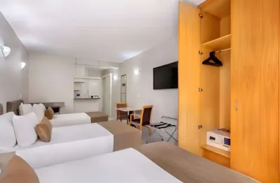 Excelente flat com uma localização privilegiada, american loft