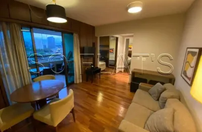 Flat no brooklin com 2 dormitórios, próximo a av. jornalista roberto marinho.