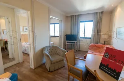 Flat com 1x dormitório com 33m² próximo da avenida paulista e ideal para executivos.