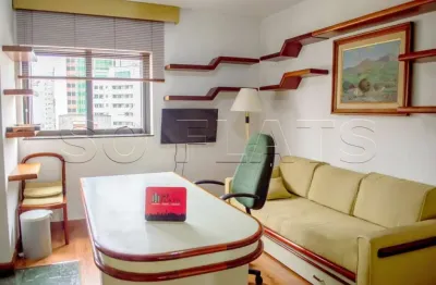 Flat mobiliado com arrumação de quarto, com cozinha completa com geladeira grande. sem burocracia.