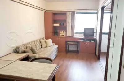 Flat com excelentes serviços e ótima localização no jardim paulista. sem burocrcia na locação.