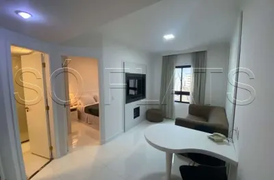 Flat em pinheiros próximo ao metrô clínicas, avenida paulista, com 1x dormitório serviço completos.