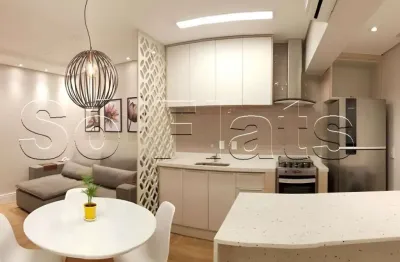 Flat lindo na vila nova conceição, próximo a av sto amaro