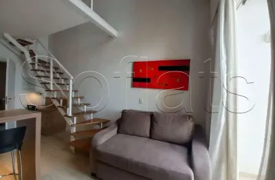 Duplex com 1 dormitório, com serviços ao lado da avenida luís carlos berrini. consulte-nos.