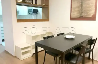 Flat estilo residencie na vila nova conceição, prox a av. sto amaro e fmu. consulte-nos.