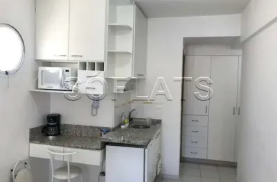 Flat new studio em pinheiros para locação com 27m² com 1 dormitório e 1 vaga de garagem.