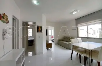 Apartamento com 2 dormitórios em moema para locação e mobiliado ao lado do parque ibirapuera.