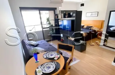 Flat para locação nos jardins, próximo a av paulista a fundação cásper libero e metrô brigadeiro.