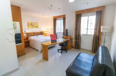 Flat totalmente mobiliado próximo da av paulista, av 9 de julho, masp e metrô trianon. sem fiador.