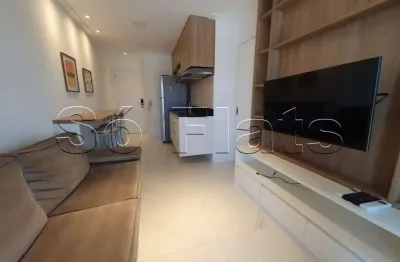 Apartamento tipo studio, novo, prox a av. sto amaro, jornalista roberto marinho e metrô campo belo.