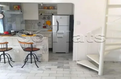 Apto estilo duplex na cobertura com uma excelente localização muito próx do pq ibirapuera.