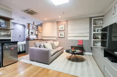 Flat wyndham são paulo paulista disponível para venda com 40m² e 01 vaga de garagem