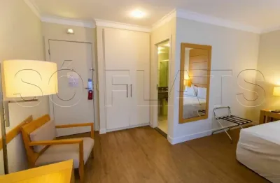 Flat com excelente localização 25m² 1 dorm, 1 vaga para investimento no campo belo