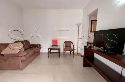 Apartamento no royal ibirapuera park com 42m², 1 dormitório e 1 vaga, para locação no paraíso.