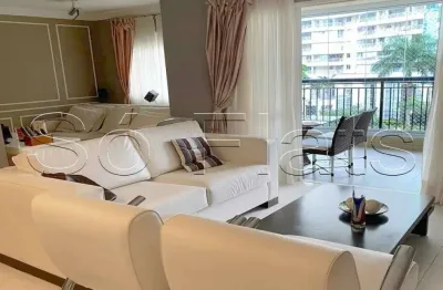 Apartamento alto padrão nos jardins com 139m², 03 dorms