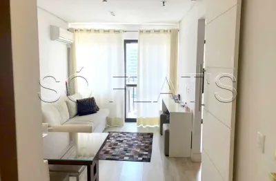 Flat próximo a Av Presidente Kubitschek, Av Santo Amaro, totalmente mobiliado e com entrada imediata