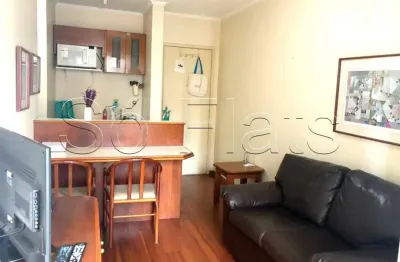 Moema top life, flat disponível para locação contendo 36m², 1 dormitório e 1 vaga de garagem.