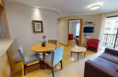 Estanconfor moema, flat com 02 dorms prox ao shopping ibirapuera, av. dos bandeirantes