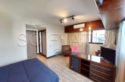 Apto no wyndham berrini, com 29m², 1 dormitório e 01 vaga, disponível para locação no brooklin.