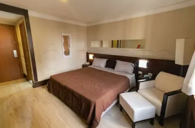 Flat disponível para venda no transamérica executive congonhas, com 1 dormitório, 23 m² e 1 vaga