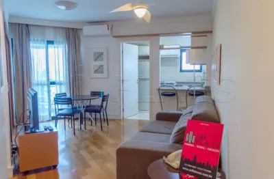 Flat no paradise garden com 60m², 2 dormitórios e 2 vagas disponível para locação no paraíso.