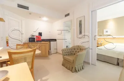 Flat disponível para locação no jardim paulista próximo da av. 9 de julho e faculdade fgv.