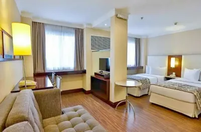 Flat transamérica international plaza disponível para venda com 29m² e 01 vaga de garagem