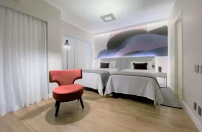 Apartamento no itaim bibi totalmente mobiliado e com serviços.