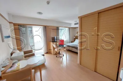 Flat prox a rua da consolação, av. paulista e acesso aos metros da linha verde e linha amarela