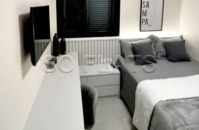 Apartamento com 02 dormitório e com toda comodidade de flat. paradise garden