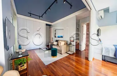 Lindo apartamento com serviços, 02 dormitórios próximo ao shopping jk iguatemi