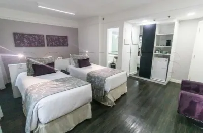 Flat com 1 quarto à venda na Avenida Macuco, 579, Indianópolis, São Paulo