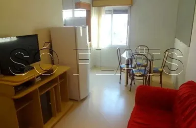 Flat são paulo suíte service disponível para venda com 35m² e 01 vaga de garagem