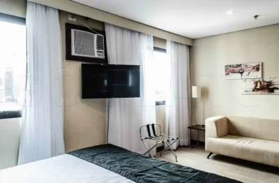 Flat no transamérica executive congonhas 23m² com 1 dormitório e 1 vaga.